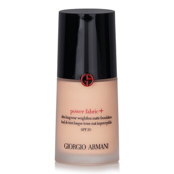 Giorgio Armani POWER FABRIC+ 升級版零瑕持久粉底液 SPF 20 - # 2.75 (Power Fabric+ Ultra Longwear Weightless Matte Foundation SPF 20 - # 2.75)