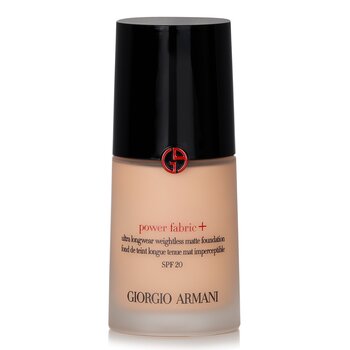 Giorgio Armani POWER FABRIC+ 升級版零瑕持久粉底液 SPF 20 - # 4.75 (Power Fabric+ Ultra Longwear Weightless Matte Foundation SPF 20 - # 4.75)