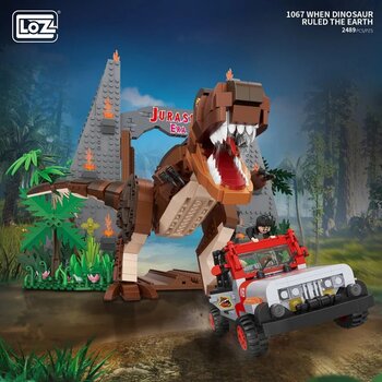 Loz LOZ 迷你積木 - 當恐龍統治地球時 (LOZ Mini Blocks - When Dinosaurs Ruled The Earth Building Bricks Set)