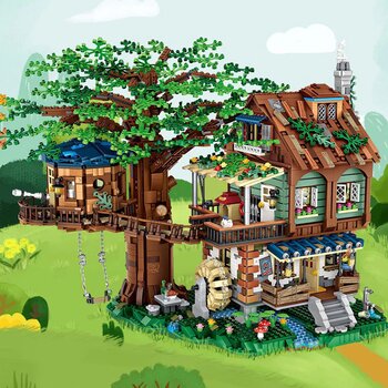 Loz LOZ 迷你積木 - 樹屋 (LOZ Mini Blocks - Tree House Building Bricks Set)
