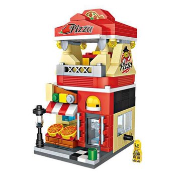 Loz LOZ Mini Blocks - 披薩店 (LOZ Mini Blocks - Pizza Shop Building Bricks Set)