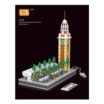 Loz LOZ Creator - 香港鐘樓 (LOZ Creator - Hong Kong Clock Tower Building Bricks Set)