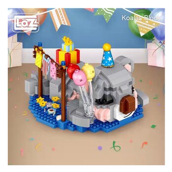 Loz LOZ 迷你積木 - 生日考拉 (LOZ Mini Blocks - Birthday Koala Building Bricks Set)