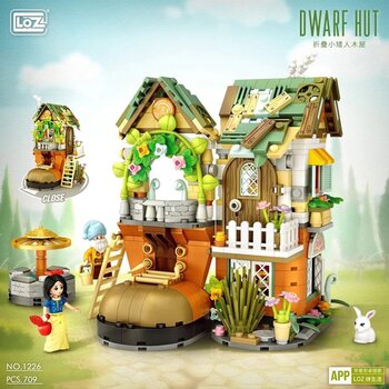 Loz LOZ 迷你積木 - 矮人之家 (LOZ Mini Blocks -  Dwarfs House Building Bricks Set)