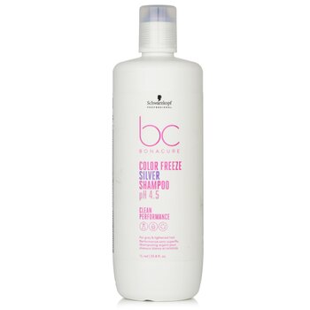 BC Bonacure pH 4.5 顏色冷凍銀色洗髮水（適用於灰色和淺色頭髮） (BC Bonacure pH 4.5 Color Freeze Silver Shampoo (For Grey & Lightened Hair))