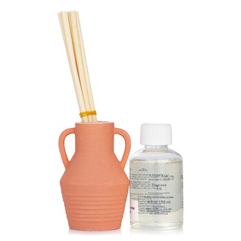 Paddywax Santorini 蘆葦擴香器 - 生粘土和梨 (Santorini Reed Diffuser - Raw Clay & Pear)