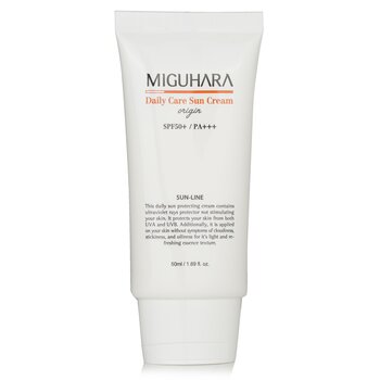 MIGUHARA 日常護理防曬霜 Origin SPF 50+ (Daily Care Sun Cream Origin SPF 50+)