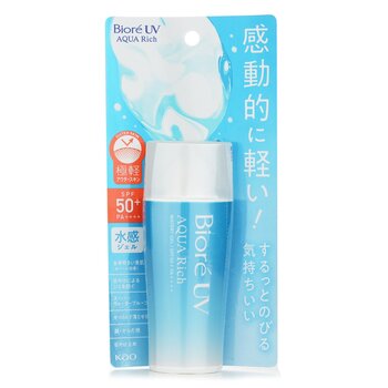 Biore 水凝清爽保濕防曬乳 SPF50+ (UV Aqua Rich Watery Gel SPF50)