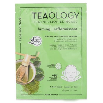 Teaology 抹茶超級食物面膜 (Matcha Tea Superfood Face & Neck Mask)