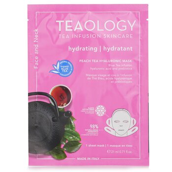 Teaology 桃茶玻尿酸面膜 (Peach Tea Hyaluronic Face & Neck Mask)