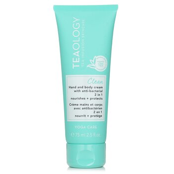 Teaology Yoga Care Clean 2 合 1 抗菌護手霜和身體霜 (Yoga Care Clean 2 in 1 Anti Bacterial Hand & Body Cream)