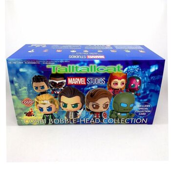 Hot Toy Marvel Studio Disney+ Cosbi 搖頭娃娃系列（8 盲盒裝） (Marvel Studio Disney+ Cosbi Bobble-Head Collection (Case of 8 Blind Boxes))