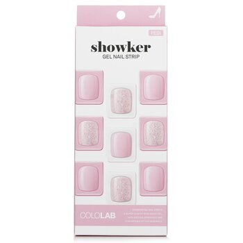 Cololab Showker Gel Nail Strip # CPG107 Romantic Tutu