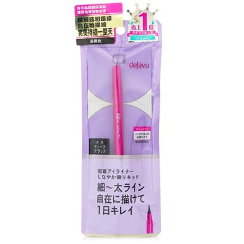 Dejavu Lasting Fine 眼線液 - # Deep Black (Lasting Fine Liquid Eyeliner - # Deep Black)