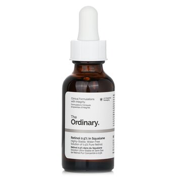 The Ordinary 視黃醇0.2% 角鯊抗老精華 (Retinol 0.5% in Squalane)