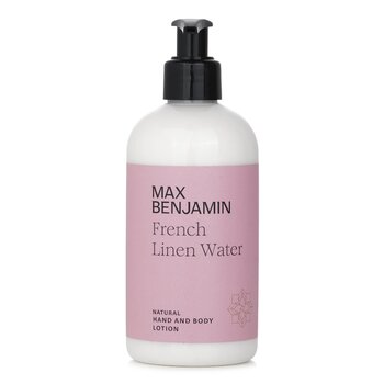 Max Benjamin Natural Hand & Body Lotion - French Linen Water