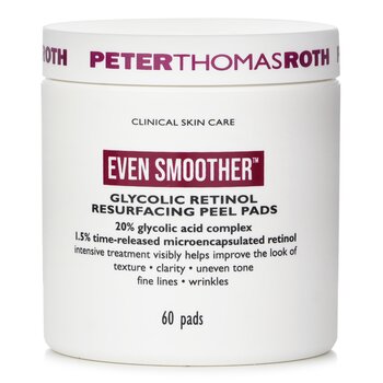 Peter Thomas Roth Even Smoother Glycolic 視黃醇煥膚棉貼 (Even Smoother Glycolic Retinol Resurfacing Peel Pads)