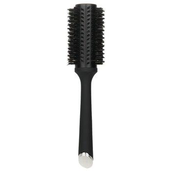 GHD 天然鬃毛圓梳2號尺寸(35MM) - # 黑色 (Natural Bristle Radial Brush Size 2 (35mm Barrel) Hair Brushes - # Black)