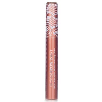 Grande Cosmetics (GrandeLash) GrandeBROW 2 合1 眉毛凝膠和豐盈精華液 - # Medium (GrandeBROW 2 in 1 Tinted Brow Gel + Brow Enhancing Serum - # Medium)