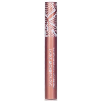 Grande Cosmetics (GrandeLash) GrandeBROW 2 合1 眉毛凝膠和豐盈精華液 - # Dark (GrandeBROW 2 in 1 Tinted Brow Gel + Brow Enhancing Serum - # Dark)