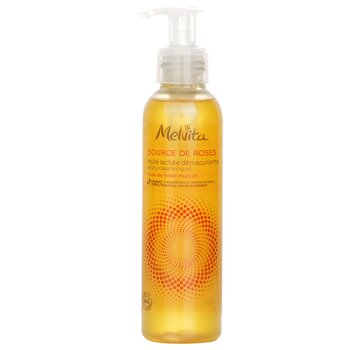 Melvita 有機野玫瑰保濕淨膚油 (Source De Roses Milky Cleansing Oil)