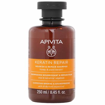 Apivita 角蛋白蜂蜜滋養修復洗髮水 (Keratin Repair Nourish & Repair Shampoo)