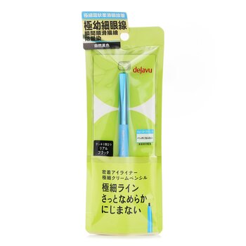 Dejavu 持久絢麗霜狀柔滑眼線筆 - # Real Black (Ultra Thin E Cream Pencil - # Real Black)