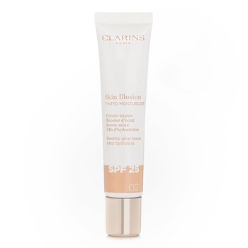 Clarins Skin Illusion 有色面霜 SPF 25 - # 2 (Skin Illusion Tinted Moisturizer SPF 25 - # 2)