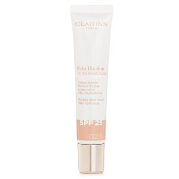 Clarins Skin Illusion 有色面霜 SPF 25 - # 2.5 (Skin Illusion Tinted Moisturizer SPF 25 - # 2.5)
