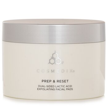 CosMedix CosMedix Prep and Reset 雙面乳酸去角質墊片 (Prep & Reset Dual Sided Lactic Acid Exfoliating Facial Pads)
