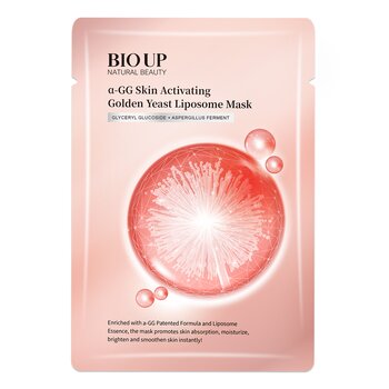 Natural Beauty BIO UP a-GG Skin Activating Golden Yeast Liposome Mask (Exp Date: 05/2026)