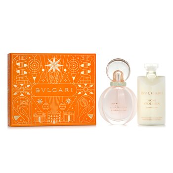 Bvlgari 玫瑰歌爾迪婭花朵喜悅聖誕套裝：淡香水 50ml + 潤體乳 75ml (Rose Goldea Blossom Delight Xmas Set: Eau De Parfum 50ml + Body Lotion 75ml)