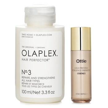 Olaplex Olaplex No.3 深層補水髮膜 100ml X Ottie Gold Prestige 強韌活力精華 50ml (Olaplex No. 3 Hair Perfector 100ml X Ottie Gold Prestige Resilience Energetic Essence 50ml)