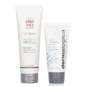 Dermalogica Dermalogica 氨基酸潤面霜 100ml X EltaMD 防水戶外防曬乳UV Sport SPF 50  226g (Dermalogica Skin Smoothing Cream 100ml X EltaMD UV Sport Broad Spectrum SPF 50 226g)