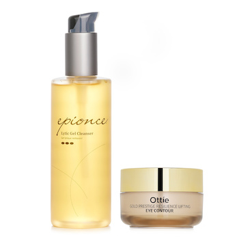 Epionce Epionce Lytic啫喱潔面乳 – 適合混合性至油性/問題肌膚 170ml X Ottie Gold Prestige 強韌提升眼護理霜 30ml (Epionce Lytic Gel Cleanser - For Combination to Oily/ Problem Skin 170ml X Ottie Gold Prestige Resilience Lifting Eye Contour 30ml)
