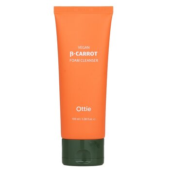 Ottie 純素β胡蘿蔔潔面泡沫 (Vegan Beta-Carrot Foam Cleanser)